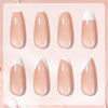Picture of Born Pretty French Manicure Kit,Nail Stamper and 2Pcs Gel Nail Polish,Include Jelly Natural Pink White Colors for French Tip