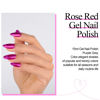 Picture of Imtiti Glitter Gel Nail Polish, 1 Pcs 0.5 fl oz Sparkly Vanessa Red Wine Gel Nail Polish Soak off Gel Polish Nail Art Manicure Salon DIY Gel Nail Design Christmas Decoration