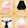 Picture of GLO24K Red Light Beauty Device for Face and Neck. Based on Triple Action L E D, Thermal, and Vibration Technologies.