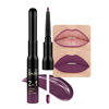 Picture of evpct 1Pcs Dark Purple Plum Lip Stain Paint Matte Lip Liner and Lipstick Set Long Lasting Smudge Proof labiales matte mate larga duracion listip 24 hours a prueba de agua mate 24 horas originales,01#