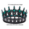 Picture of Feltent Queen Crown for Women Crystal Tiara for Girl Rhinestone Wedding Headband for Bride Hair Accessories for Costume Birthday Party Prom Gifts
