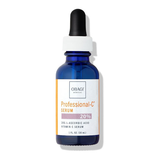 Picture of Obagi Professional C Serum 20%, Vitamin C Facial Serum with Concentrated 20% L Ascorbic Acid for Normal to Oily Skin, 1.0 Fl Oz Pack of 1