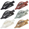 Picture of CHANDAT Flat Hair Clip 6 pcs Lay Down Claw Clips Hair Accessories for Women -Basic