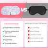 Picture of XPCARE 32 Pack Steam Eye Masks for Dry Eyes, SPA Warm Sleep Eye Mask, Disposable Heated Eye Mask for Dark Circles, Puffy Eyes, Relief Stress Eye Fatigue(Rose)