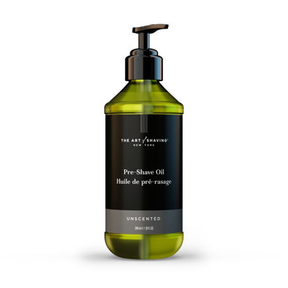 Picture of The Art Of Shaving Unscented Pre-Shave Oil For Men - Clinically Tested For Sensitive Skin - Improves Razor Glide For a Close, Comfortable Shave - 8.1 oz