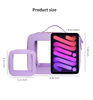 Picture of LETGO Clear Makeup Bags Set - TSA Approved Toiletry Bag with Handle Large Opening, Clear Toiletry Bags Case Pouch for Travel Essentials Car Accessories for Women Men (0-2Pack-Purple)