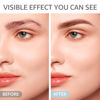 Picture of Facial Hair Removal for Women: 2 in 1 Electric Hair Removal Device for Chin Upper Lip Peach Fuzz & Rechargeable Eyebrow Trimmer for Shape Brows with Light (Blue)