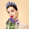 Picture of Kamirola - Queen Crown and Tiaras Princess Crown for Women and Girls Crystal Headbands for Bridal, Princess for Wedding and Party（01） (Silver&Blue)