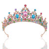 Picture of Kamirola - Queen Crown and Tiaras Princess Crown for Women and Girls Crystal Headbands for Bridal, Princess for Wedding and Party（01） (Gold White)…