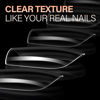 Picture of AILLSA Short Square Nail Tips - 504pcs Clear Soft Nail Tips Full Cover Gel Nails Tips Pre-shaped Acrylic for Extensions Easy for Home DIY Nail Salon 12 Sizes