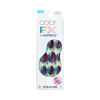 Picture of KISS colorFX by imPRESS Press On Nails, 'Before Hours', Black, Short Size, Oval Shape, Includes 30 Fake Nails, Prep Pad, Instructions Sheet, 1 Manicure Stick, 1 Mini File