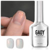 Picture of GAOY Shimmer Gel Nail Polish, 16ml Clear Glitter Gel Polish, UV Light Cure for Nail Art DIY at Home, 3023 Aqua Glimmer
