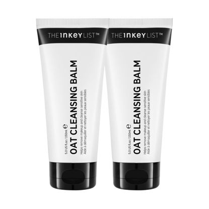 Picture of The INKEY List Oat Cleansing Balm Duo, Rich Balm Removes Makeup and Impurities, Reduces Redness, 5.0 fl oz (2 Pack)