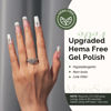 Picture of MelodySusie Hema Free Gel Nail Polish, 0.5 Fl Oz Thick White Gel Polish, Non-Toxic, Long Lasting, Soak Off UV Nail Polish, Manicure Nail Design Salon DIY Nail Art at Home-479