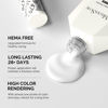 Picture of MelodySusie Hema Free Gel Nail Polish, 0.5 Fl Oz Thick White Gel Polish, Non-Toxic, Long Lasting, Soak Off UV Nail Polish, Manicure Nail Design Salon DIY Nail Art at Home-479