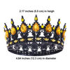 Picture of Feltent Queen Crown for Women Crystal Tiara for Girl Rhinestone Wedding Headband for Bride Hair Accessories for Halloween Costume Birthday Party Prom Gifts