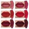 Picture of evpct CmaaDu 6Pcs Liquid Matte Lipstick Lipgloss Set for Women Dark Deep Bright Ruby Blood Brick Plum Mauve Rose Red labiales mate 24 horas originale matte larga duracion 24 Hour Lipstick Long Lasting