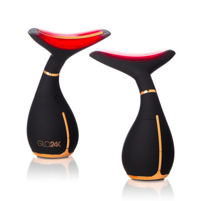 Picture of GLO24K Face and Neck Beauty Massager. Pack of 2.