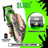 Picture of TPOB Slime 2 Barber Hair Clippers for Men 6800 RPM with Matte Green Case and X Fade Blade