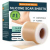Picture of Silicone Scar Sheets,Silicone Scar Tape,Silicone Sheets For Scars,Scar Tape For Surgical Scars,Keloid Bump Removal,Scar Removal For Surgical(1.6"x 120" Roll-3M)