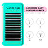 Picture of VAVALASH Cashmere Easy Fan Lashes 0.03 0.05 0.07 C/CC/D/DD Volume Lash Extensions 8MM-20MM Matte Black Self Fanning Eyelash Extensiones, Professional Supplies for Lash Artists (DD-0.07,13-20mm)