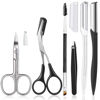 Picture of Eyebrow Trimmer Kit, 6 in 1 Eyebrow Scissors, Tweezer, Eyebrow Razor, Shaping Scissors & Brush for Women