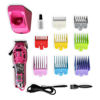 Picture of TPOB Slime 2 Candy Edition Barber Hair Clippers for Men 6800 RPM with Matte Pink Case and Taper Blade