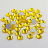 Picture of 4mm Lemon Yellow Glass Rhinestones Non hotfix, yantuo 1440 pcs Citrine Crystal Rhinestone SS16, Bling Crystal Stone for Nail Art,Makeup,DIY Crafts,Shoes,Heels,Home Decoration