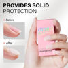 Picture of AILLSA Builder Gel for Nails Yogurt White 7 In 1 Hard Gel Polish for Nail Thickening Nude Milky Extension U V Gel Natural Color Strengthener Gel Nail Polish for Nail Art Base Coat Needed 0.51 Oz GB07
