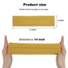 Picture of 9Pcs Headbands for women Non Slip Headband, Soft Elastic Hair Bands for Women's Hair, Fashion Cotton Cloth Stretchy Sweat Bands Headbands for Sports, Makeup, Gym, Running, Yoga, Workout (9Colors-A)