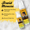 Picture of Braid Foam Control Mousse Braiding Mousse for Braids Twist, Locs, No Flake Extra Hold High Shine Style and Moisturizes, Hair Mousse for Braids, Lightweight, Smooth, No Flake Easy to Apply (4pcs)