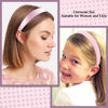 Picture of AHONEY 7 Pack Pink Headbands for Girls Women Headbands Trendy Non Slip Hairbands Cute Hair Accessories Multi-style Headband Pack Diademas Para Mujer (Pink)