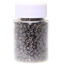 Picture of NIACONN 1000pcs Microlink Beads 4mm Silicone Lined Hair Tinsel Beads Micro Link Rings for Hair Extension - dark Brown