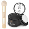 Picture of Root Touch Up Sets,Hairline Powder for Women Cover Up- Hairline Concealer for Thin and Thinning Hair, Water & Sweat Resistant,Contain Azonbey Makeup Brush (Black, Med-Makeup Brush)