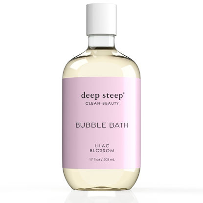 Picture of Deep Steep Classic Bubble Bath, Lilac Blossom, 17 Fluid Ounce