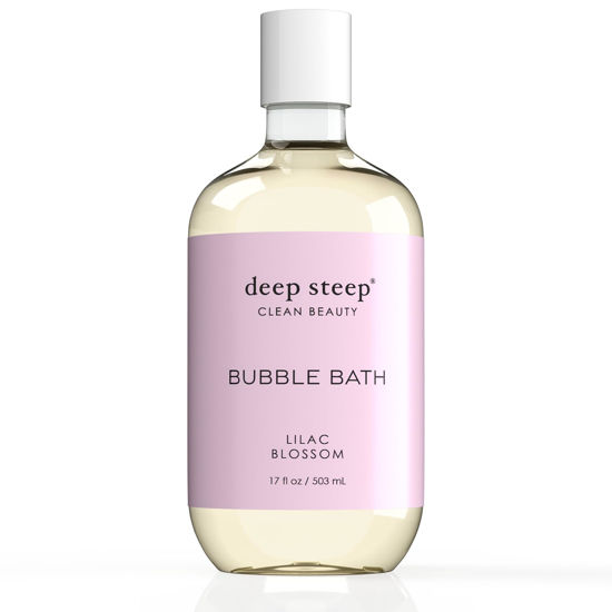 Picture of Deep Steep Classic Bubble Bath, Lilac Blossom, 17 Fluid Ounce