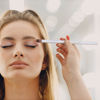 Picture of Eye Makeup Brush Set, 6 Pcs Professional Blending Eyeshadow Makeup Brushes for Concealer Eyebrows Eyeliner, Soft Hairs & Wood Handle… (white 6pcs)