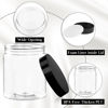 Picture of 36 Pack 8 Oz Plastic Container Jars with Lids and Labels BPA Free, TUZAZO Empty Round Clear Cosmetic Containers Plastic Slime Jars for Lotion, Cream, Ointments, Body Butter, Travel Storage (36)
