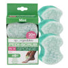 Picture of Spongables Pedi Scrub Foot Exfoliating 20+ Wash Sponge, Peppermint and Tea Tree, 3 Count