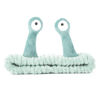 Picture of Face Wash Headband, Palm and Snail Spa Hair Bands Makeup Headbands Women Cartoon Cute Coral Fleece Elastic Headband Creative Hair Accessories for Washing Face Shower Sports Beauty Skincare