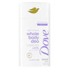 Picture of Dove Whole Body Deo Aluminum Free Anti-Chafe Deodorant Stick Coconut & Vanilla for 72h Odor Control 2.6 Oz