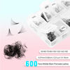 Picture of VAVALASH 600 Fans Premade Fans Eyelash Extensions 5D 6D 7D 8D 10D 12D 14D 16D 24D Premade Lash Fans 8-15mm Mixed Length Promade Loose Fans Thin Base Premade Volume Lash Extension(10D-0.05-D-8-15mm)