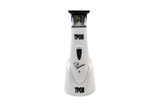 Picture of TPOB Ghost X Beard Trimmer Hair Clippers for Men, Professional Hair Trimmer DLC Blade Trimmer Cordless Rechargeable Edgers Clippers Electric Beard Trimmer Shaver for Home use or Barber (Ghost X White)