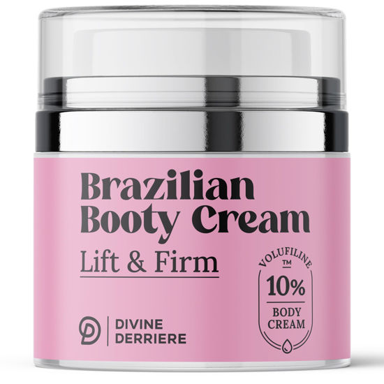 Picture of Divine Derriere Brazilian Body Butter Cream, Lift and Firm Body Cream with Volufiline Helps Reduce the Appearance of Cellulite for a Lifted and Firm-looking Derriere, Bum Bum Cream, 50ml
