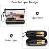 Picture of Ethereal Travel Makeup Bag, Clear Cosmetic Bag Make Up Organizer TSA Approved Toiletry Bag, Waterproof Pouch for Women Purse for Toiletries Accessories Brushes