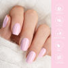 Picture of VENALISA Pink Gel Nail Polish 1 Pcs Baby Pink Color Gel Polish Soak Off UV Gel DIY at Home Manicure Salon Nail Art For Girls Women