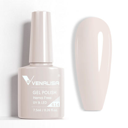 Picture of VENALISA Nude Gel Polish 1 Pcs Skin Tone Natural Gel Nail Polish Soak Off UV Gel DIY at Home Manicure Salon Nail Art For Girls Women