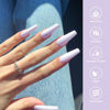 Picture of VENALISA Purple Gel Nail Polish, 1 Pcs Light Purple Lavender Pastel Gel Polish Soak Off UV Gel DIY at Home Manicure Salon Nail Art For Girls Women