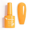 Picture of VENALISA Orange Gel Nail Polish 1 Pcs Bright Neon Orange Color Gel Polish Soak Off UV Gel DIY at Home Manicure Salon Nail Art For Girls Women