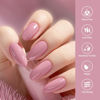 Picture of VENALISA Pink Gel Nail Polish 1 Pcs Nude Pink Color Gel Polish Soak Off UV Gel DIY at Home Manicure Salon Nail Art For Girls Women